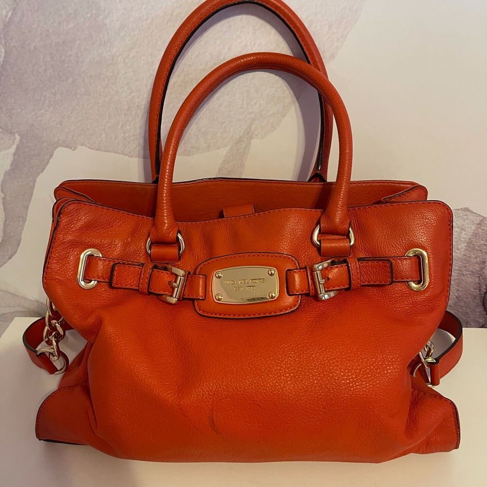 Red/Orange Michael Kors Purse
